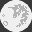 Size: 32x32 | Tagged: safe, artist:sunburn, derpibooru exclusive, derpibooru import, grayscale, limited palette, lowres, mare in the moon, monochrome, moon, pixel art, sprite