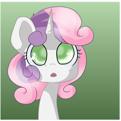 Size: 1280x1280 | Tagged: safe, artist:rue-willings, derpibooru import, sweetie belle, cute, diasweetes, solo