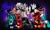 Size: 640x379 | Tagged: safe, artist:ladynanaki, derpibooru import, allen walker, arystar krory iii, cross marian, d.gray-man, komui lee, lavi, lenalee lee, miranda lotto, palindrome get, ponified, yu kanda