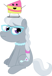 Size: 3043x4450 | Tagged: safe, artist:eillahwolf, derpibooru import, silver spoon, pony, mane, solo