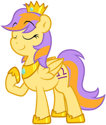 Size: 500x588 | Tagged: safe, artist:furrgroup, ask, crown, libra, ponyscopes, regalia, solo, tumblr