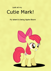 Size: 545x752 | Tagged: safe, artist:lisa400, derpibooru import, apple bloom, cutie mark, solo