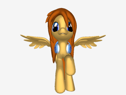 Size: 768x576 | Tagged: safe, oc, oc only, 3d, pony creator 3d, ponylumen, royal winged pegasus, solo