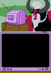 Size: 564x800 | Tagged: safe, derpibooru import, lord tirek, twilight's kingdom, blank, exploitable, exploitable meme, meme, obligatory centaur, obligatory pony, template, tv meme