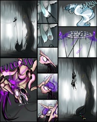 Size: 1280x1600 | Tagged: safe, artist:severus, derpibooru import, oc, oc only, oc:stormfront, comic:all that glitters, cave, comic, stories from the front, tommyknocker, tumblr