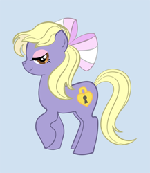 Size: 500x576 | Tagged: safe, artist:preppywasp, oc, oc only, earth pony, pony, bow, solo