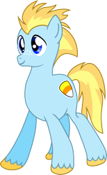 Size: 3200x5183 | Tagged: safe, artist:ragerer, derpibooru import, oc, oc only, oc:sweet corn, .svg available, base used, simple background, solo, svg, transparent background, vector