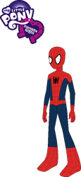 Size: 369x799 | Tagged: safe, artist:erichgrooms3, derpibooru import, equestria girls, base used, ms paint, spider-man, wat