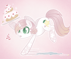 Size: 850x700 | Tagged: safe, artist:starberrypony, derpibooru import, oc, oc only, oc:starberry, cake, solo