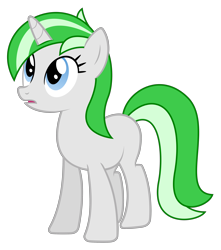 Size: 3094x3500 | Tagged: safe, artist:internetianer, derpibooru import, oc, oc only, oc:alteran, pony, unicorn, blank flank, cute, frown, looking up, open mouth, simple background, solo, transparent background, vector