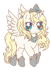 Size: 900x1270 | Tagged: safe, artist:tewi-kun, derpibooru import, oc, oc only, oc:wysteria, alicorn, pony, alicorn oc, solo