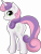 Size: 3283x4282 | Tagged: safe, artist:auburnborbon, derpibooru import, sweetie belle, .ai available, absurd resolution, older, plot, solo, vector