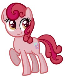 Size: 1584x1872 | Tagged: safe, artist:thecheeseburger, earth pony, pony, trade ya, background pony, female, mare, posey petals, solo, unnamed pony