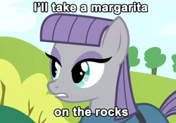 Size: 890x624 | Tagged: safe, maud pie, maud pie (episode), meme, pun, rock pun, solo