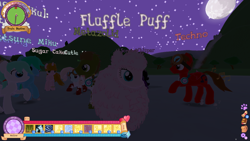 Size: 1280x720 | Tagged: safe, screencap, oc, oc only, oc:fluffle puff, game, legends of equestria