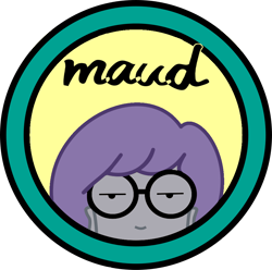 Size: 900x893 | Tagged: safe, artist:zaid val'roa, derpibooru exclusive, maud pie, human, daria, daria morgendorffer, glasses, humanized