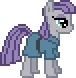 Size: 76x78 | Tagged: safe, artist:anonycat, maud pie, animated, cute, desktop ponies, maudabetes, pixel art, simple background, solo, transparent background