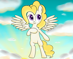 Size: 2600x2100 | Tagged: safe, artist:ccortxx, derpibooru import, surprise, pegasus, pony, female, mare, solo, wings