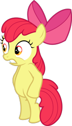 Size: 6000x10390 | Tagged: safe, artist:dasprid, derpibooru import, apple bloom, earth pony, pony, hearts and hooves day (episode), .svg available, absurd resolution, bipedal, simple background, solo, standing, transparent background, vector