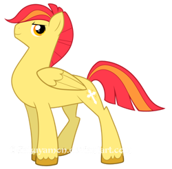 Size: 600x590 | Tagged: safe, artist:sakuyamon, derpibooru import, oc, oc only, oc:sunfire, pegasus, pony, simple background, solo, transparent background