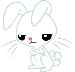 Size: 1500x1441 | Tagged: safe, artist:korakduhart, angel bunny, it ain't easy being breezies, simple background, solo, transparent background, vector