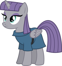 Size: 913x970 | Tagged: safe, maud pie, alicorn, pony, maud pie (episode), everyone is an alicorn, godmaud, maudicorn, solo