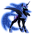 Size: 1920x1915 | Tagged: safe, artist:nebulastar985, derpibooru import, nightmare moon, alicorn, pony, solo, spread wings, wings