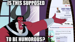 Size: 1364x766 | Tagged: safe, derpibooru import, lord tirek, twilight's kingdom, /mlp/, 4chan, exploitable meme, is this supposed to be humorous, meme