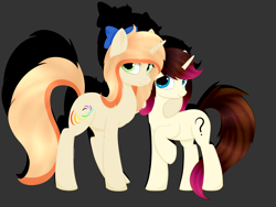 Size: 6666x5000 | Tagged: safe, artist:lace_felora, derpibooru import, oc, oc only, pony, absurd resolution, friends, hug