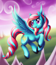 Size: 609x700 | Tagged: safe, artist:shinepawpony, derpibooru import, oc, oc only, oc:radiant skies, solo