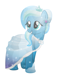 Size: 5000x6814 | Tagged: safe, artist:meteor-spark, derpibooru import, oc, oc only, oc:reala sky, absurd resolution, clothes, crystallized, dress, solo