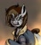 Size: 1024x1102 | Tagged: safe, artist:whitepone, derpibooru import, oc, oc only, oc:littlepip, pony, unicorn, fallout equestria, clothes, fallout, fanfic, fanfic art, female, horn, mare, open mouth, solo, teeth, vault suit