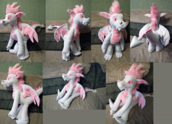 Size: 4359x3160 | Tagged: safe, artist:rens-twin, fizzle, dragon, irl, photo, plushie, solo