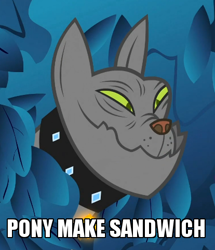 Size: 414x482 | Tagged: safe, derpibooru import, edit, edited screencap, screencap, rover, diamond dog, mentally advanced series, a dog and pony show, caption, image macro, meme, solo