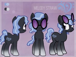 Size: 1024x768 | Tagged: safe, artist:starliechaser, oc, oc only, offspring, parent:neon lights, parent:vinyl scratch, parents:vinylights