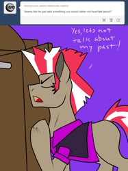 Size: 1280x1707 | Tagged: safe, pony, blow dry, ink streaks replies, mane, tumblr