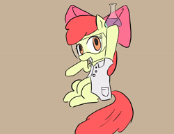 Size: 3300x2550 | Tagged: safe, artist:eggrole7, apple bloom, earth pony, pony, female, filly, simple background, solo