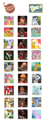 Size: 691x1897 | Tagged: safe, apple bloom, archer (character), babs seed, diamond tiara, featherweight, pipsqueak, ruby pinch, rumble, scootablue, scootaloo, shady daze, silver spoon, snails, snips, sunny daze, sweetie belle, truffle shuffle, twist, zippoorwhill, demoman, engineer, heavy, medic, pyro, scout, silver medic, sniper, soldier, spy, team fortress 2