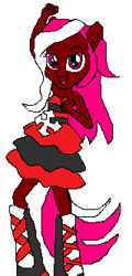 Size: 160x334 | Tagged: safe, artist:churchgirl77, oc, oc only, equestria girls, moon garnet, solo