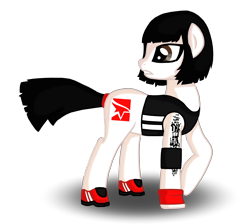 Size: 3800x3400 | Tagged: safe, artist:drako1997, faith connors, mirror's edge, ponified, solo