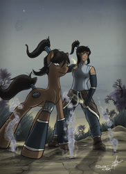 Size: 1280x1756 | Tagged: safe, artist:slawomiro, human, crossover, human ponidox, korra, ponified, the legend of korra