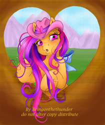 Size: 600x713 | Tagged: safe, artist:kiss-the-thunder, scootaloo, g3, heart, solo