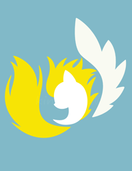 Size: 2550x3300 | Tagged: safe, artist:kinokashi, surprise, pegasus, pony, minimalist, wonderbolts