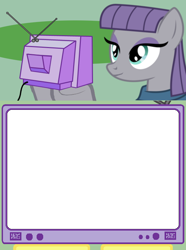 Size: 564x760 | Tagged: safe, maud pie, exploitable meme, meme, obligatory pony, template, tv meme