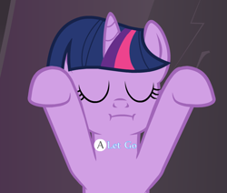 Size: 838x711 | Tagged: safe, artist:age3rcm, twilight sparkle, let go, link, meme, the legend of zelda