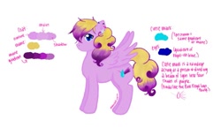 Size: 969x558 | Tagged: safe, artist:murasakirein, oc, oc only, pony, solo