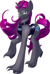 Size: 1024x1502 | Tagged: source needed, useless source url, safe, artist:pyoo-kee-pony, oc, oc only, pony, unicorn, dark skyes, simple background, solo, transparent background, unshorn fetlocks, windmistress