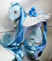 Size: 1149x1353 | Tagged: safe, artist:mlpmeadows, g1, custom, irl, photo, toy