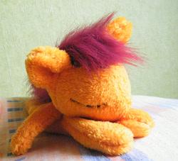 Size: 500x454 | Tagged: safe, artist:starl, scootaloo, irl, photo, plushie, solo