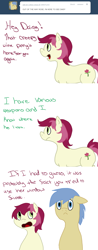 Size: 750x1920 | Tagged: safe, goldengrape, roseluck, sir colton vines iii, ask, comic, rosereplies, tumblr